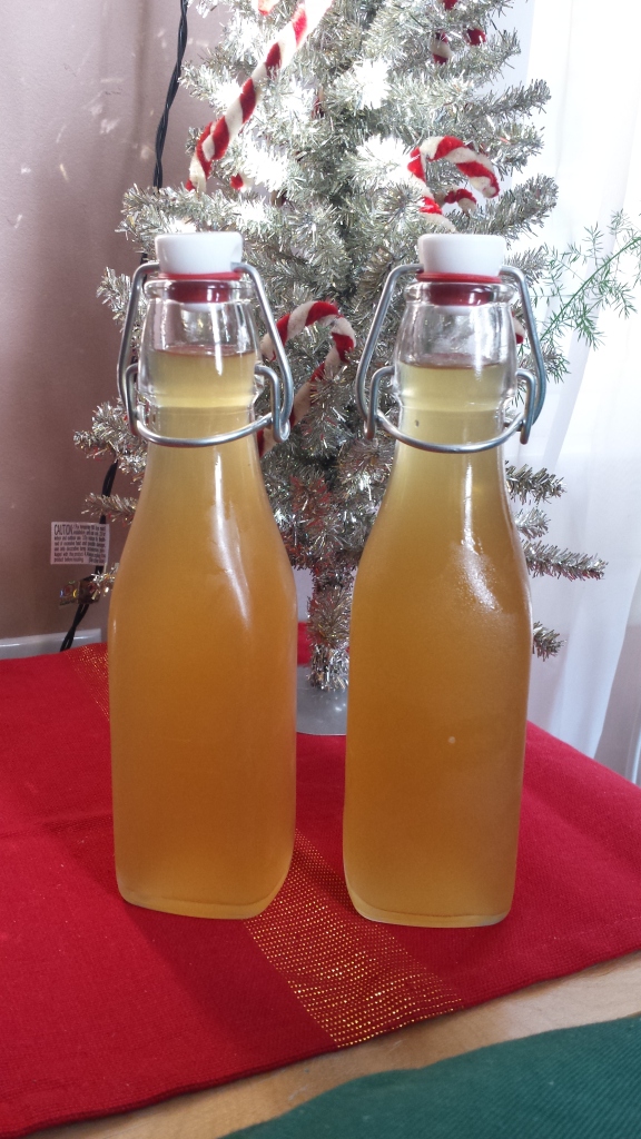 limoncello bottled and ready to gift!