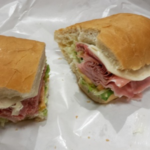 The Classic Italian sandwich at Frigo's